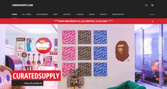 Desktop Screenshot of curatedsupply.com